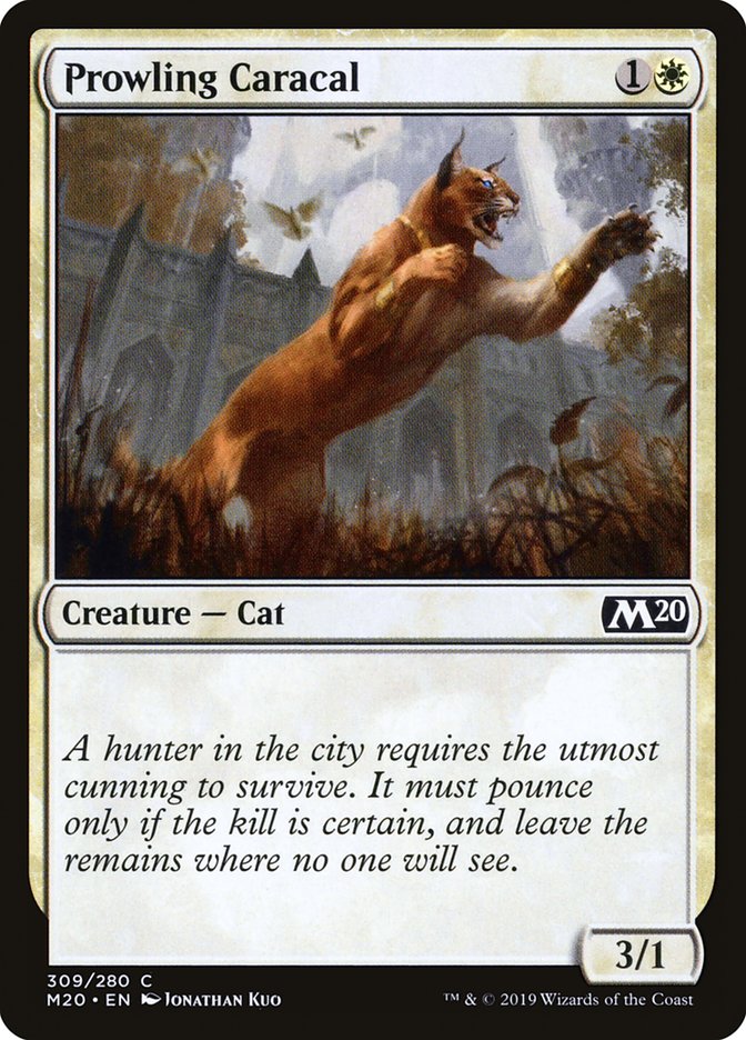 Prowling Caracal [Core Set 2020] | North Game Den