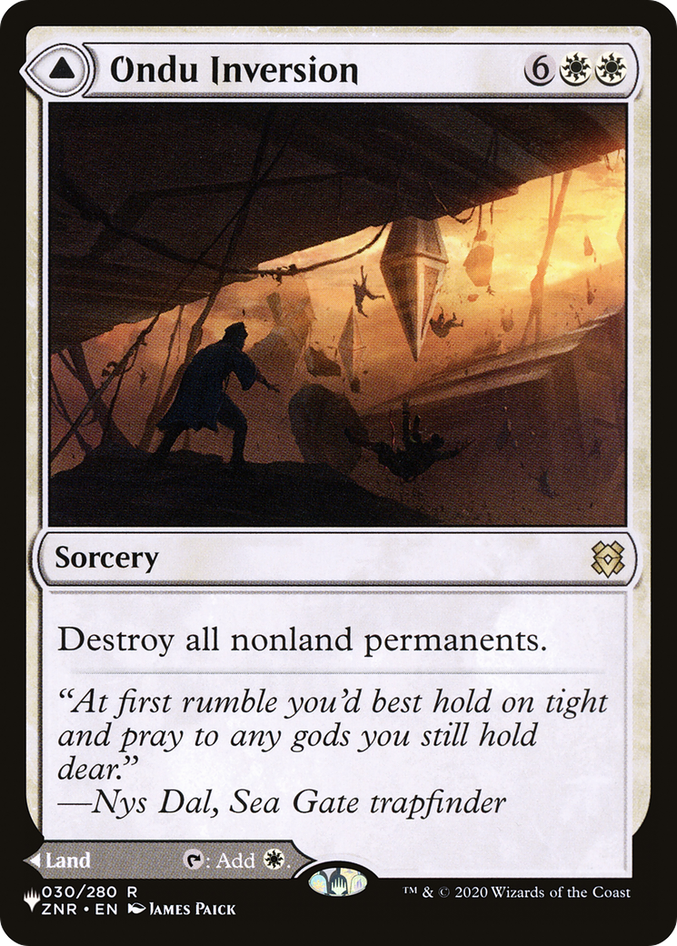 Ondu Inversion // Ondu Skyruins [Secret Lair: From Cute to Brute] | North Game Den