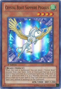 Crystal Beast Sapphire Pegasus [LCGX-EN161] Super Rare | North Game Den