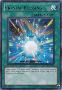 Crystal Blessing [LCGX-EN165] Rare | North Game Den