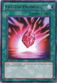 Crystal Promise [LCGX-EN167] Rare | North Game Den