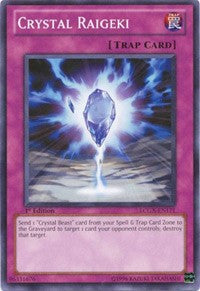 Crystal Raigeki [LCGX-EN171] Common | North Game Den