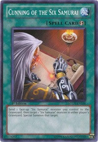 Cunning of the Six Samurai [LCGX-EN256] Common | North Game Den