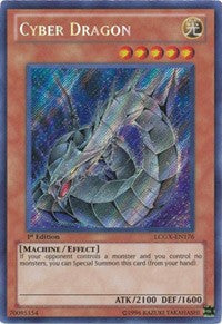 Cyber Dragon (Alternate Art) [LCGX-EN176] Secret Rare | North Game Den