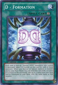 D - Formation [LCGX-EN147] Common | North Game Den
