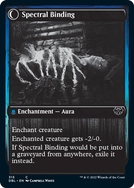 Binding Geist // Spectral Binding [Innistrad: Double Feature] | North Game Den