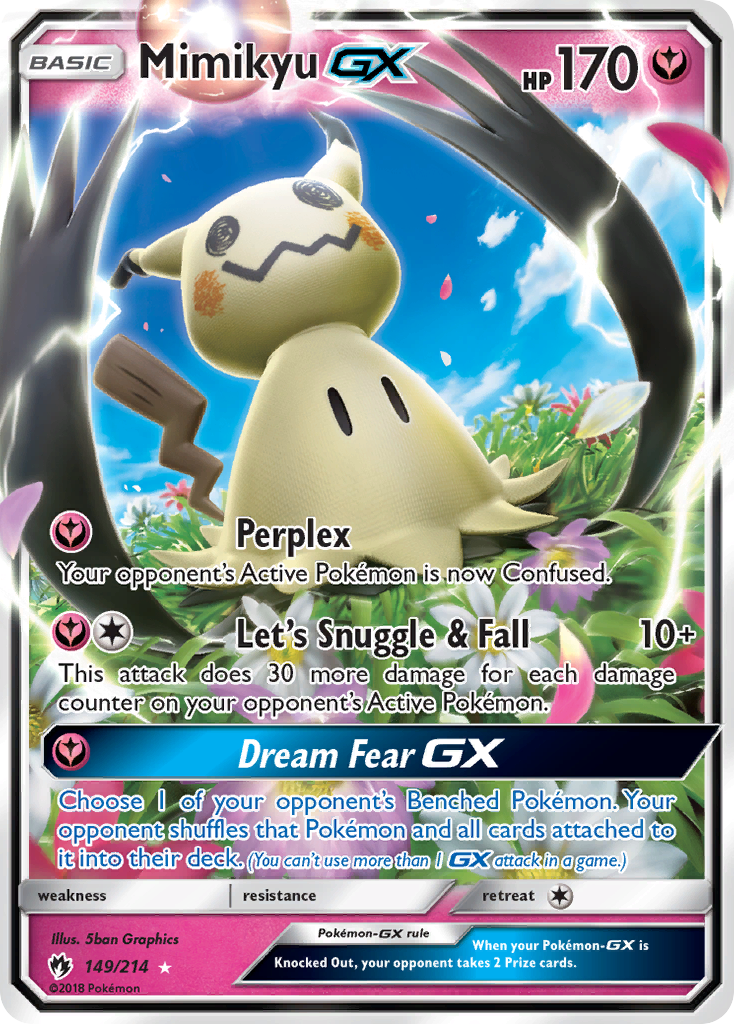 Mimikyu GX (149/214) [Sun & Moon: Lost Thunder] | North Game Den
