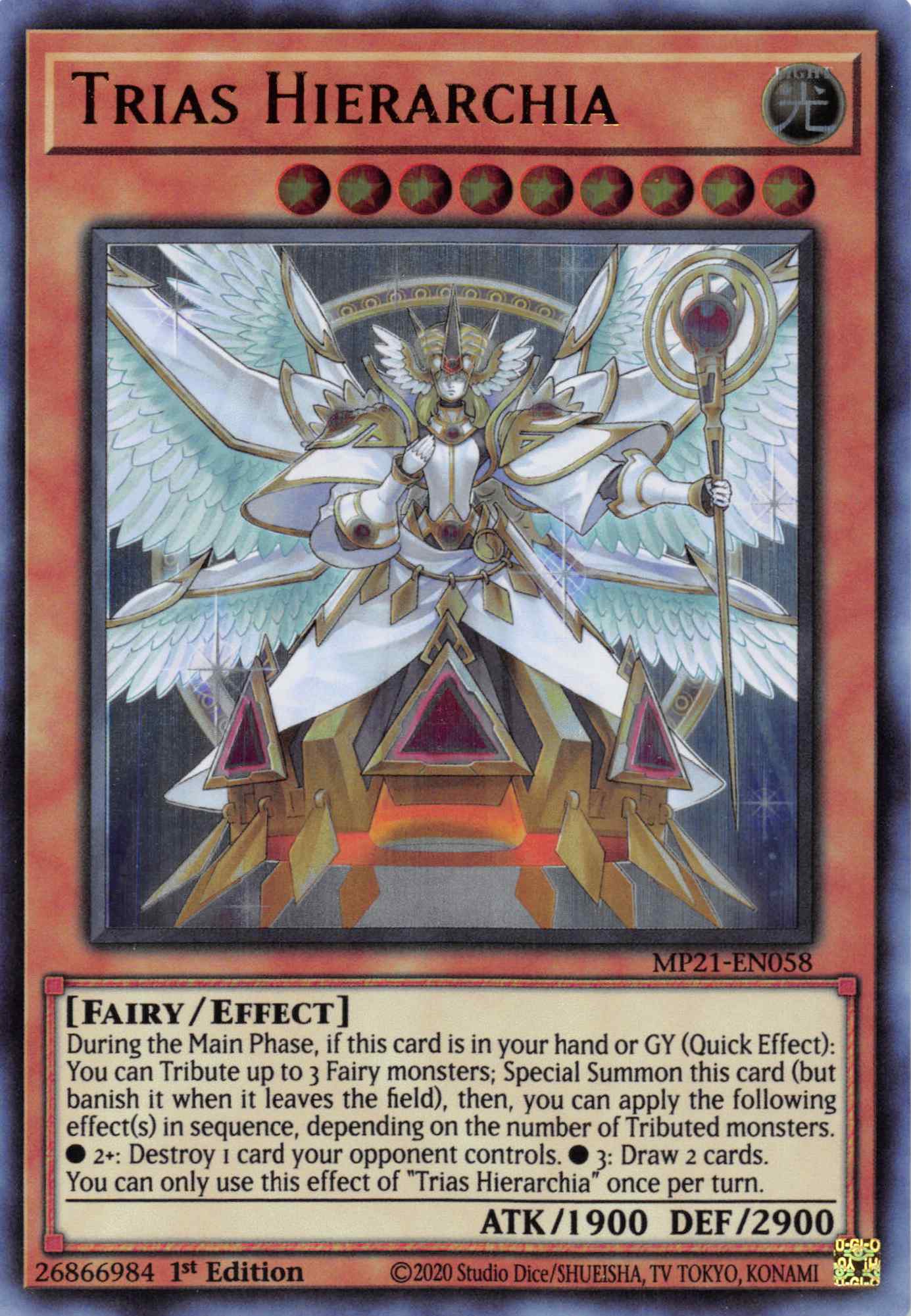 Trias Hierarchia [MP21-EN058] Ultra Rare | North Game Den