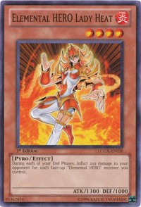 Elemental HERO Lady Heat [LCGX-EN038] Common | North Game Den