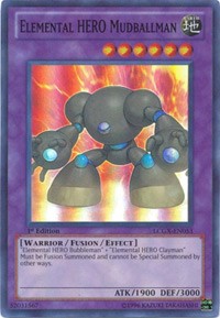 Elemental HERO Mudballman [LCGX-EN053] Super Rare | North Game Den