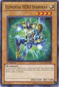 Elemental HERO Sparkman [LCGX-EN006] Common | North Game Den