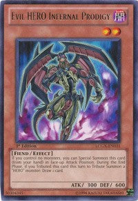 Evil HERO Infernal Prodigy [LCGX-EN031] Rare | North Game Den