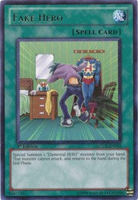 Fake Hero [LCGX-EN093] Rare | North Game Den