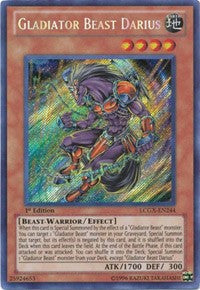 Gladiator Beast Darius [LCGX-EN244] Secret Rare | North Game Den
