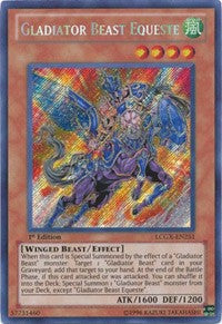 Gladiator Beast Equeste [LCGX-EN251] Secret Rare | North Game Den