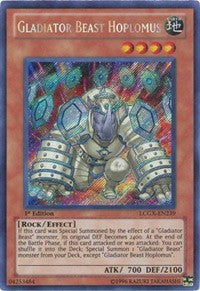 Gladiator Beast Hoplomus [LCGX-EN239] Secret Rare | North Game Den