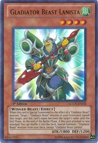 Gladiator Beast Lanista [LCGX-EN252] Ultra Rare | North Game Den