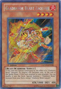 Gladiator Beast Laquari [LCGX-EN238] Secret Rare | North Game Den