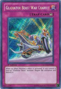 Gladiator Beast War Chariot [LCGX-EN266] Secret Rare | North Game Den