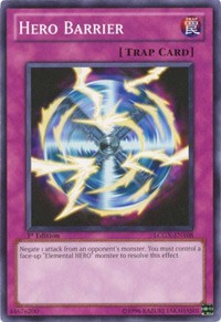 Hero Barrier [LCGX-EN108] Common | North Game Den