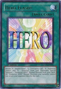 Hero Flash!! [LCGX-EN092] Rare | North Game Den