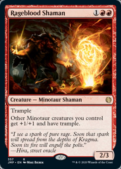 Rageblood Shaman [Jumpstart] | North Game Den