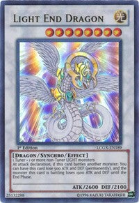 Light End Dragon [LCGX-EN189] Ultra Rare | North Game Den