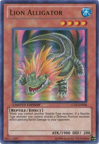 Lion Alligator [LC02-EN008] Ultra Rare | North Game Den