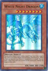 White Night Dragon [LCGX-EN205] Ultra Rare | North Game Den