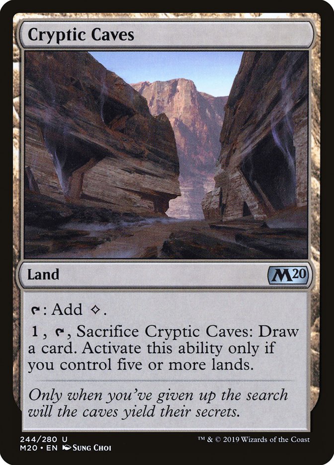 Cryptic Caves [Core Set 2020] | North Game Den