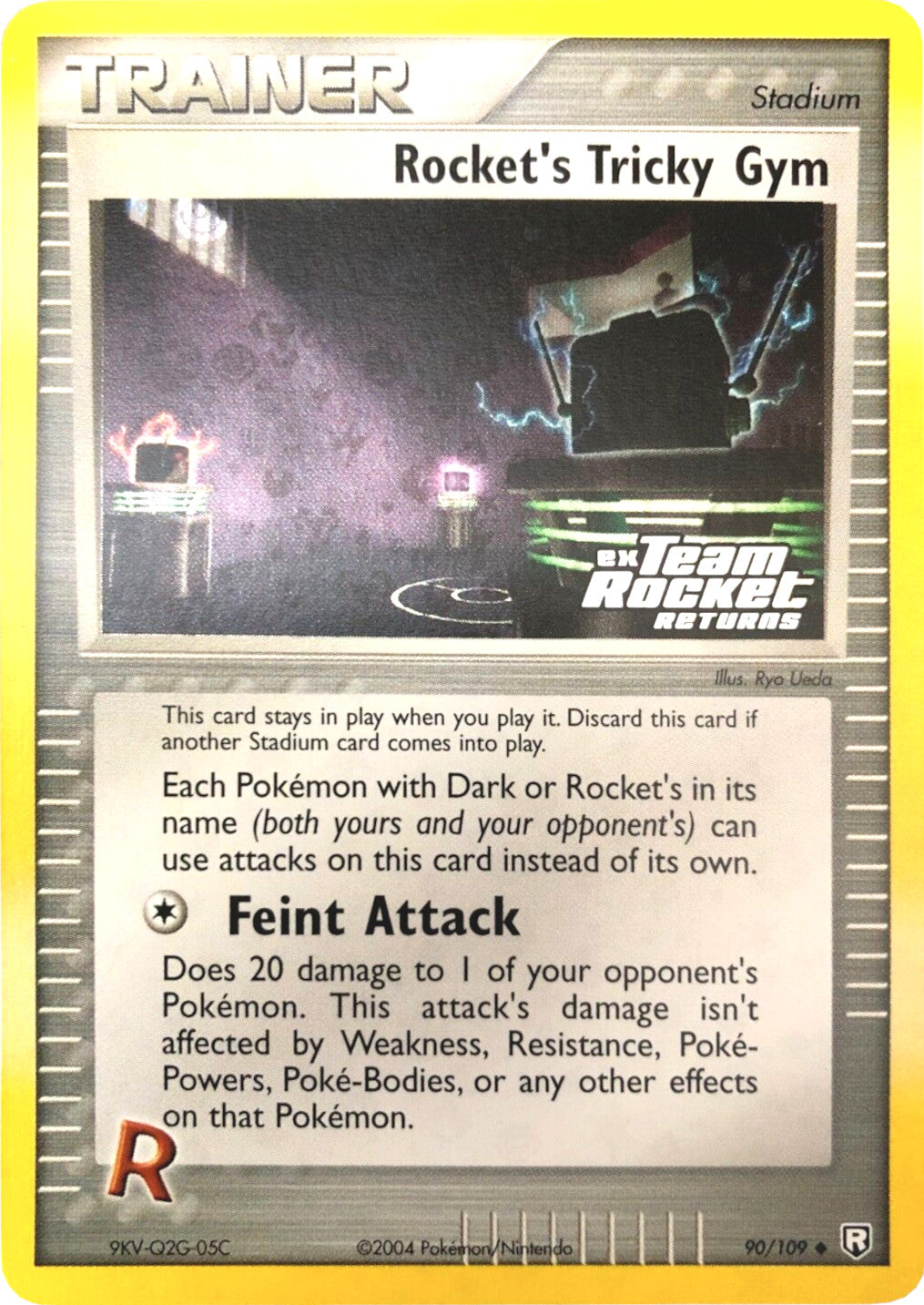 Rocket's Tricky Gym (90/109) (Stamped) [EX: Team Rocket Returns] | North Game Den