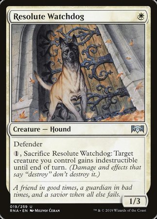 Resolute Watchdog [Ravnica Allegiance] | North Game Den