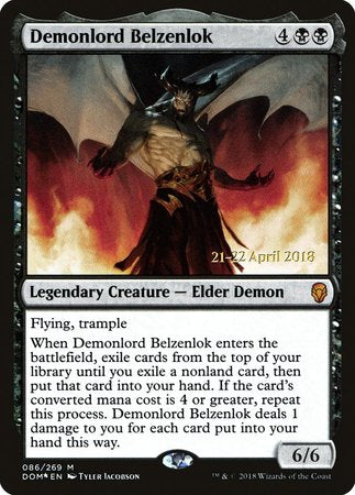 Demonlord Belzenlok [Dominaria Promos] | North Game Den