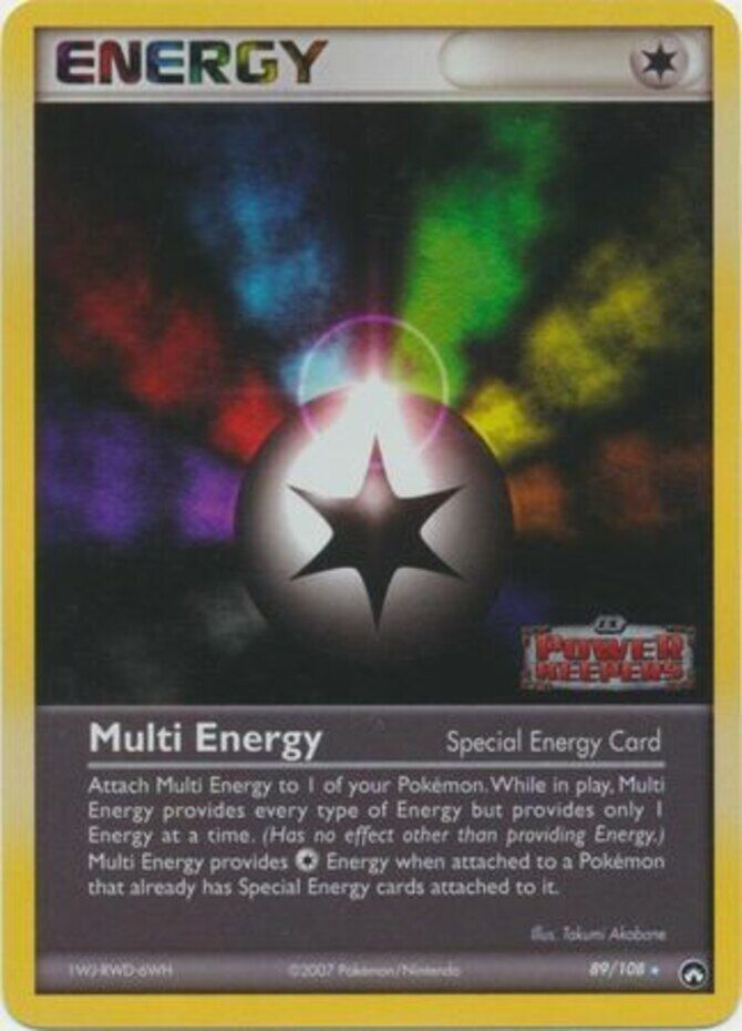 Multi Energy (89/108) (Stamped) [EX: Power Keepers] | North Game Den