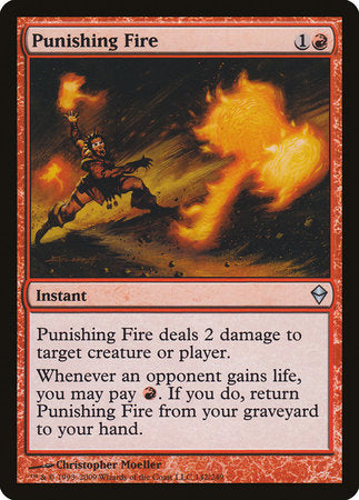 Punishing Fire [Zendikar] | North Game Den