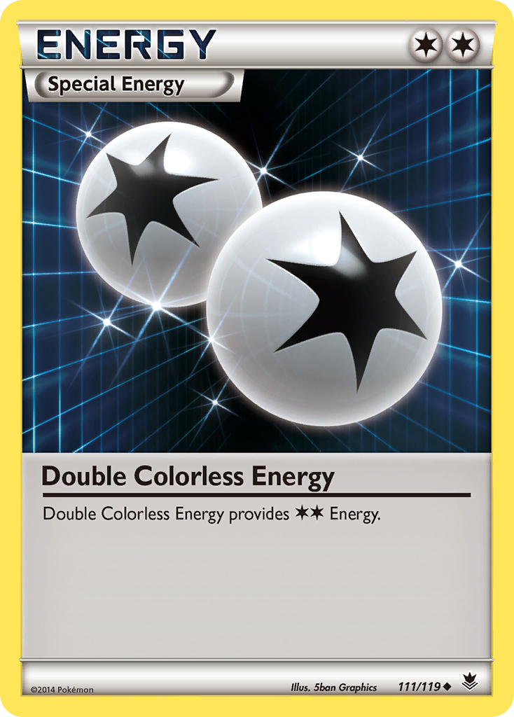 Double Colorless Energy (111/119) [XY: Phantom Forces] | North Game Den