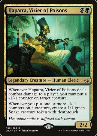 Hapatra, Vizier of Poisons [Amonkhet] | North Game Den