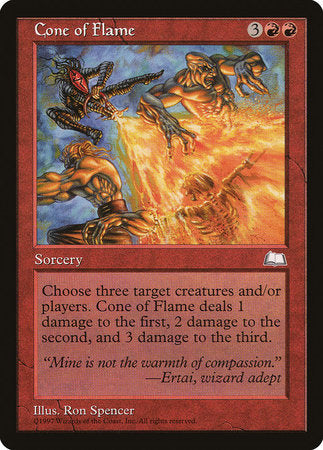 Cone of Flame [Weatherlight] | North Game Den