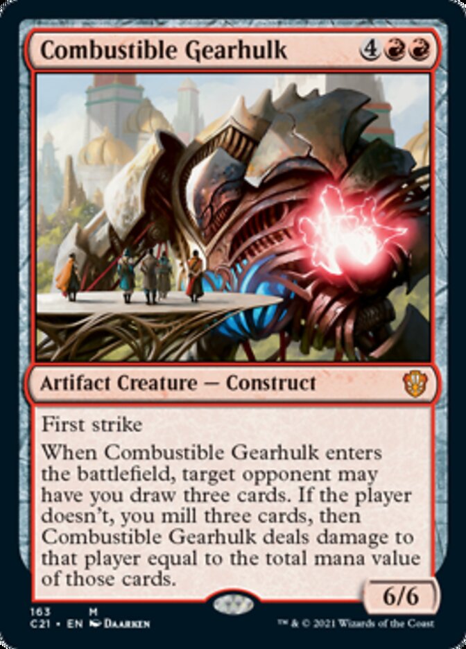 Combustible Gearhulk [Commander 2021] | North Game Den