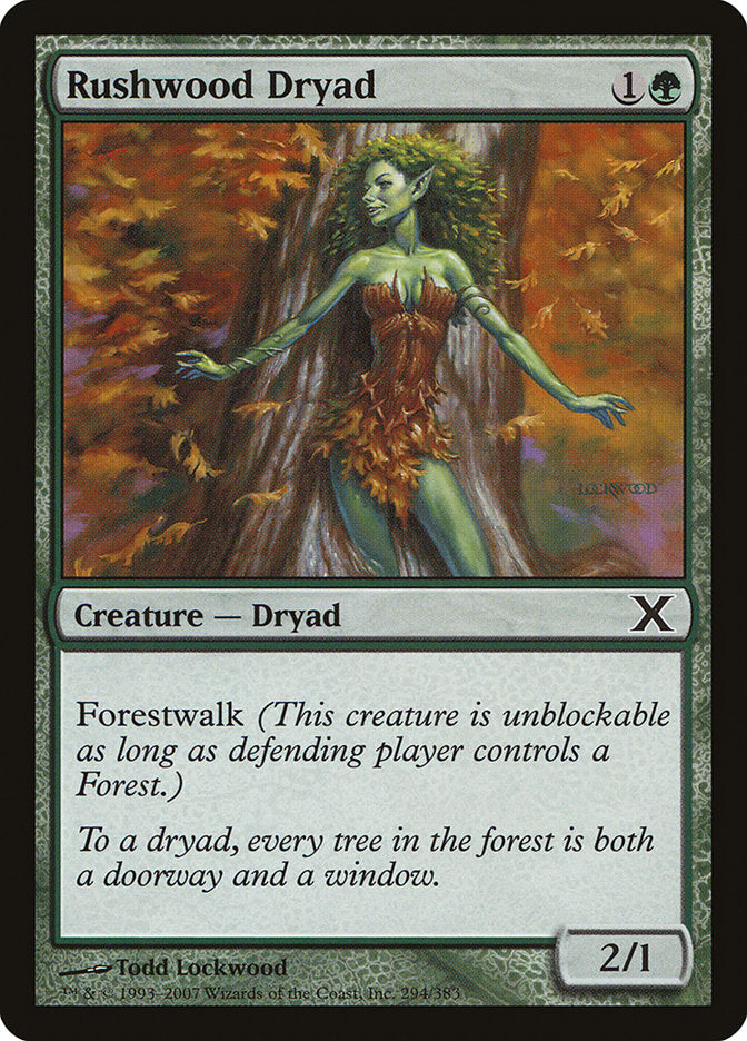 Rushwood Dryad [Tenth Edition] | North Game Den
