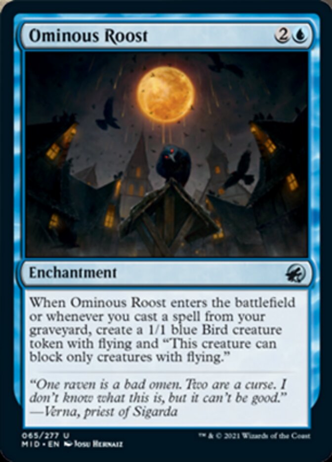 Ominous Roost [Innistrad: Midnight Hunt] | North Game Den