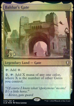 Baldur's Gate [Commander Legends: Battle for Baldur's Gate Prerelease Promos] | North Game Den