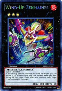Wind-Up Zenmaines [PHSW-EN087] Secret Rare | North Game Den