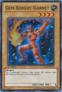 Gem-Knight Garnet [HA05-EN001] Super Rare | North Game Den