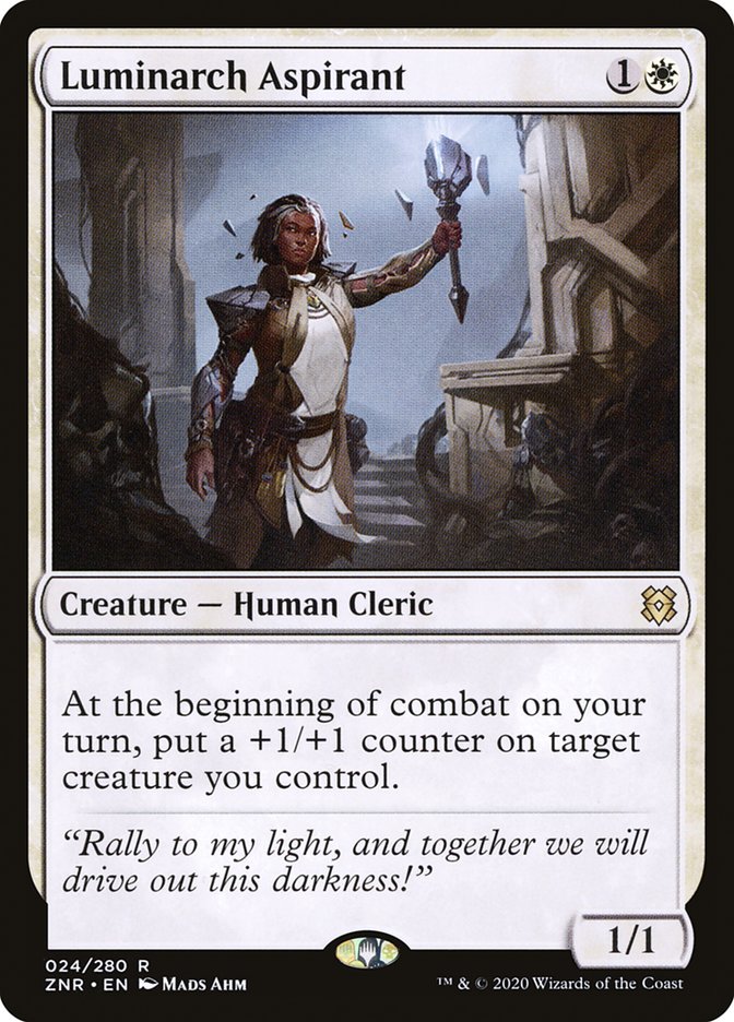 Luminarch Aspirant [Zendikar Rising] | North Game Den