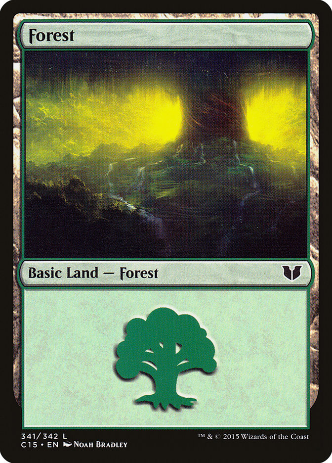 Forest (341) [Commander 2015] | North Game Den