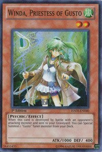 Winda, Priestess of Gusto [HA05-EN040] Super Rare | North Game Den