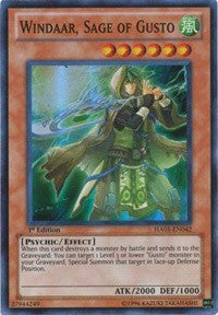 Windaar, Sage of Gusto [HA05-EN042] Super Rare | North Game Den