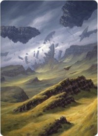 Plains 3 Art Card [Zendikar Rising Art Series] | North Game Den