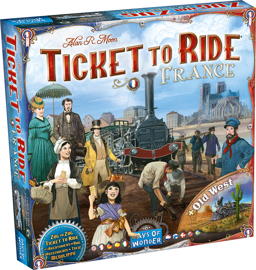 Ticket To Ride: Map Collection V6 - France and Old West | North Game Den